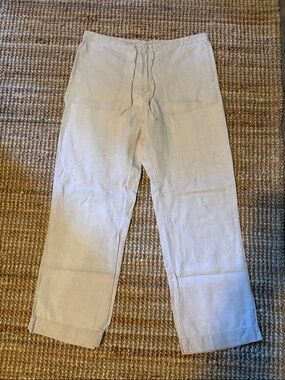 Gap Linen Drawstring Pants